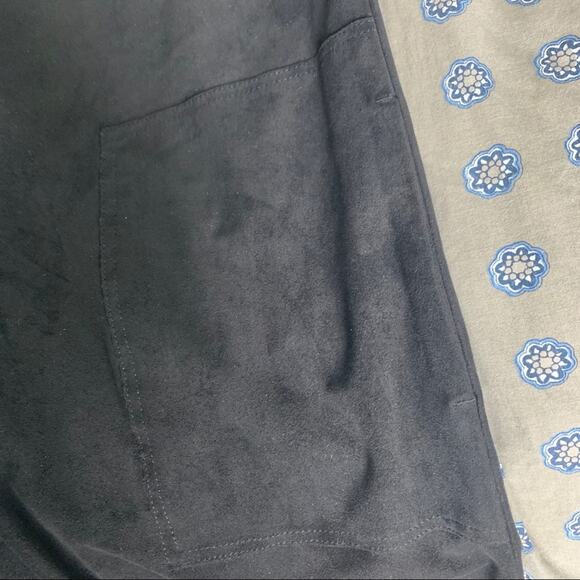 WILFRED FREE -  Black Suede Dress - Picture 3 of 7